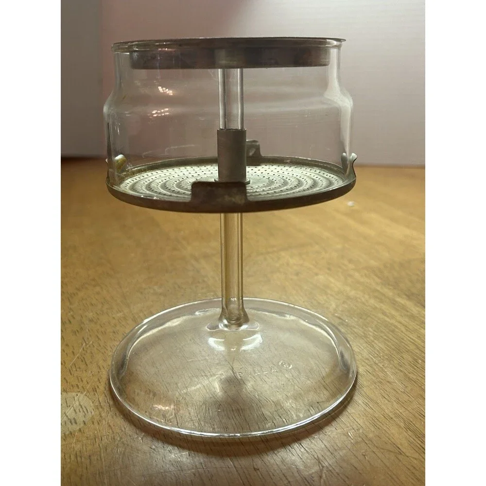 PYREX Flameware Glass Percolator Coffee Pot 6 Cup 7756 B Complete w/ Stem READ